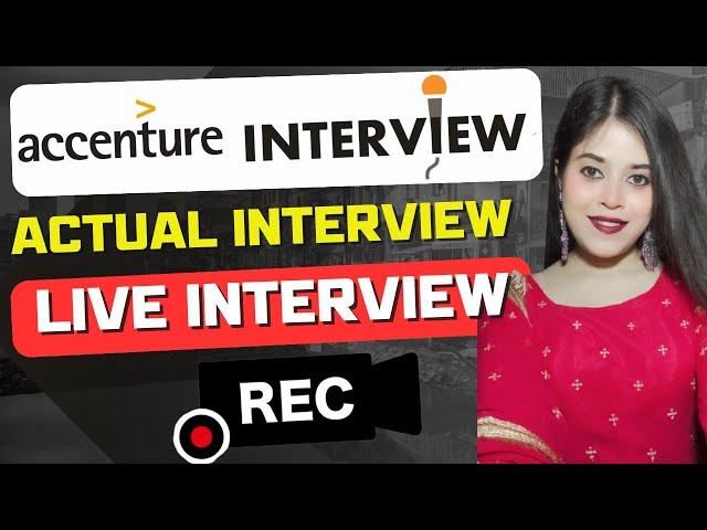 ACCENTURE Actual Live Interview  | Accenture Live recording Interview
