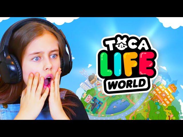 Мой первый летсплей ТОКА БОКА  Toka Life world