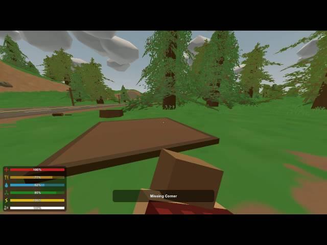 Как построить дом в Unturned