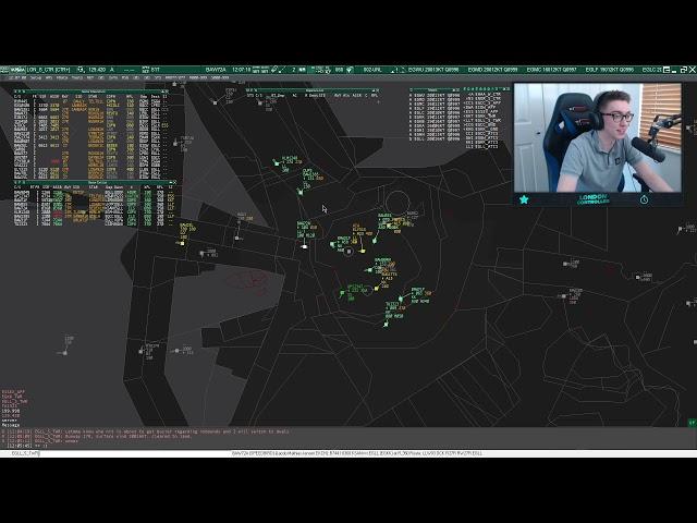 VATSIM ATC | London Control (South) | Episode 1