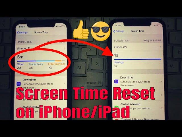 Remove/Clear/ Reset Screen Time Data or Report on iPhone, iPad