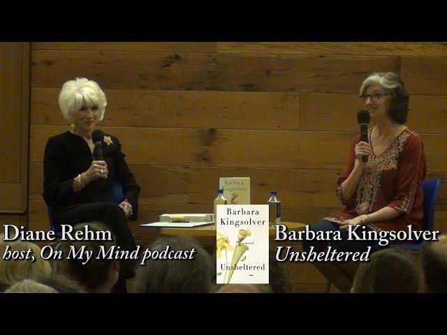 Barbara Kingsolver, "Unsheltered" (w/ Diane Rehm)