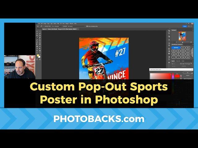 90-Second Sports Photo Transformation! | Photobacks Sports Package 2 Tutorial