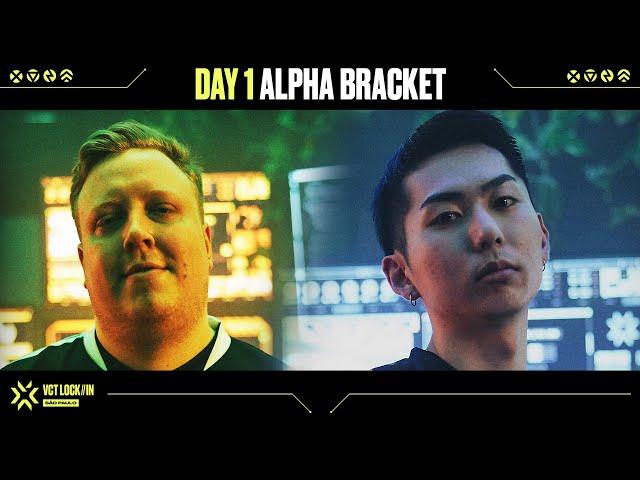 VCT LOCK//IN — Alpha Bracket Day 1