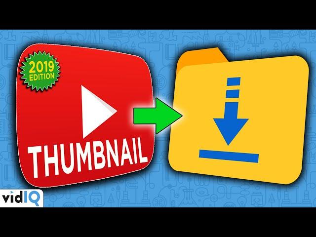 How to Download a YouTube Thumbnail 2019 (New Method)