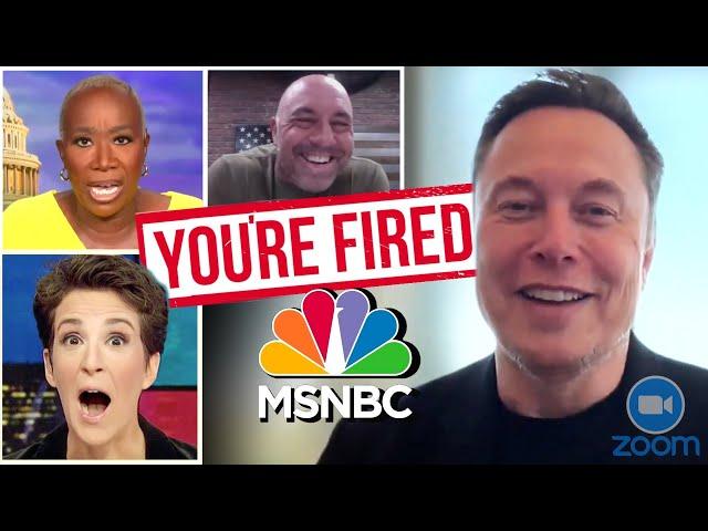 Elon Musk FIRES MSNBC on Twitter meeting DUB