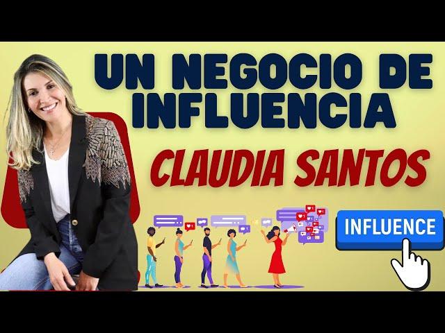 Un Negocio de Influencia  Claudia Santos Emprendedora Negocio MLM Digital Network Marketing AMWAY