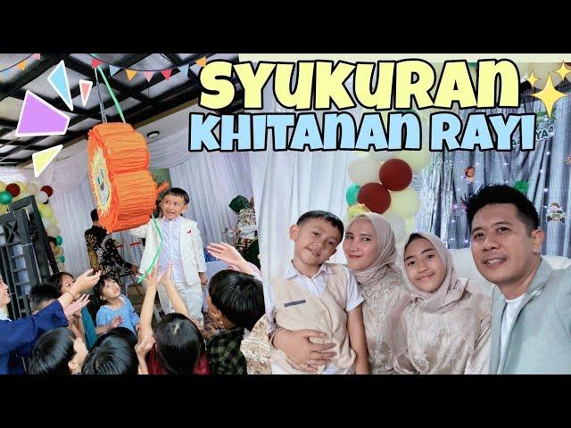 RAYI SAWER PINATA, TEMAN TEMAN DATANG SEMUA KE ACARA TASYAKURAN