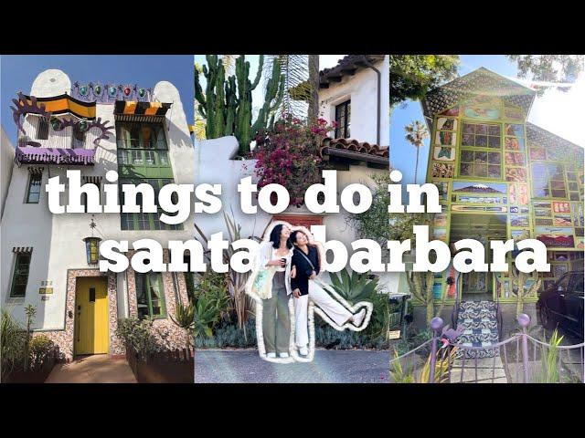 exploring santa barbara  CA roadtrip travel vlog 2022