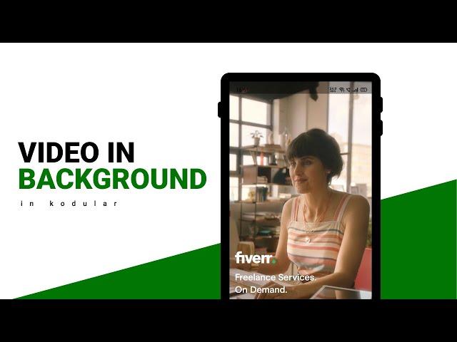 How to place video in background || kodular || MIT App inventor