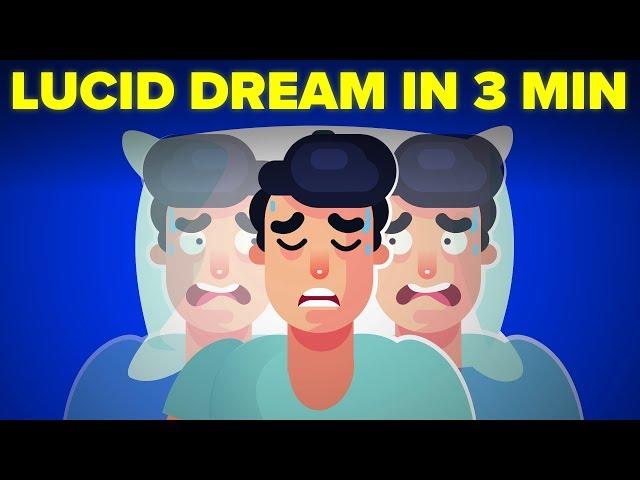 How To Lucid Dream in Your Sleep In 3 Minutes