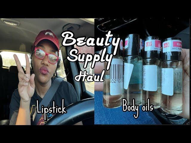 MINI VLOG: SHOP WITH ME AT HOLLYWOOD BEAUTY SUPPLY STORE - BODY OIL/LIPSTICKS/NAILS l Keona Michelle