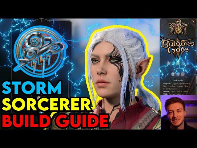 STORM SORCERER Build Guide: Baldur's Gate 3