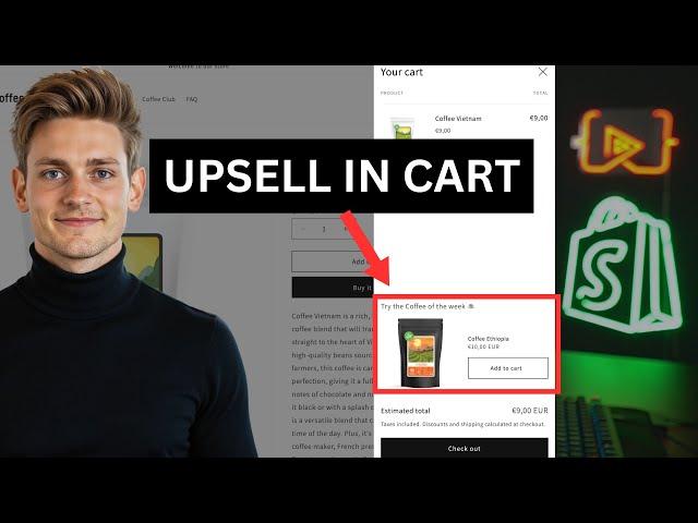 Shopify Upsell Offer in Cart Without an App  (Shopify Coding Tutorial)