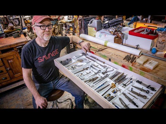 Adam Savage's One Day Builds: Drafting Tools Sorting Drawer!