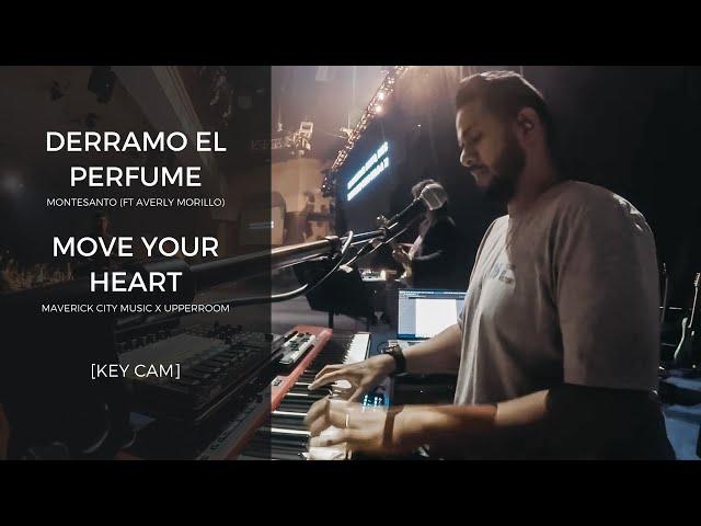 Worship Night Pt. 1: Derramo el Perfume + Move Your Heart | Manny Vargas [KEY CAM]