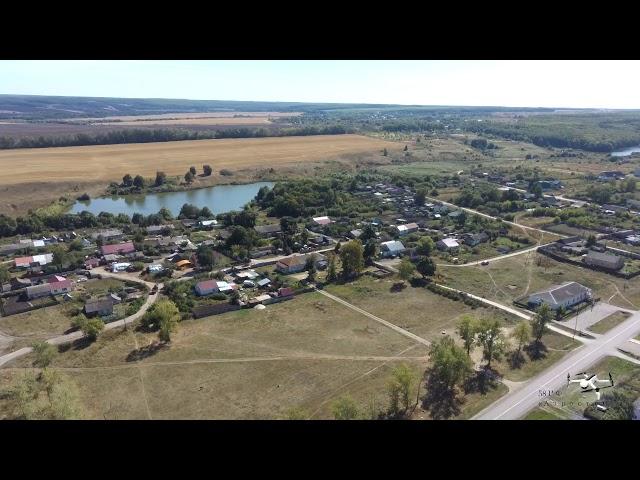 село Оленевка Пензенский район Пензенская область\ обзорная аэросъемка