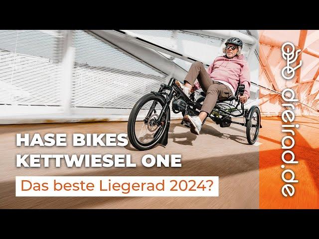 Das beste Liegerad 2024? Hase Bikes Kettwiesel ONE @ Eurobike