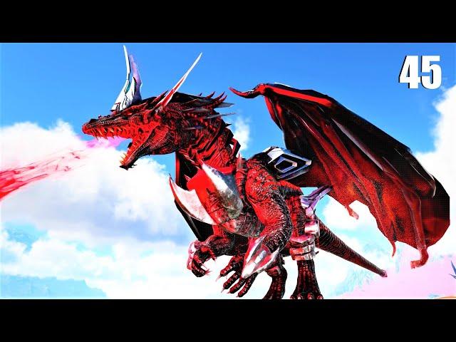 WORLD EATER ANCIENT TEK DRAGON NIDHOGG! ARK PROMETHEUS REBORN ARK SURVIVAL EVOLVED MODDED E45