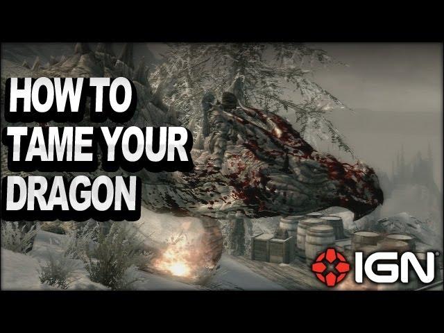 Skyrim Dragonborn DLC - How to Tame Your Dragon