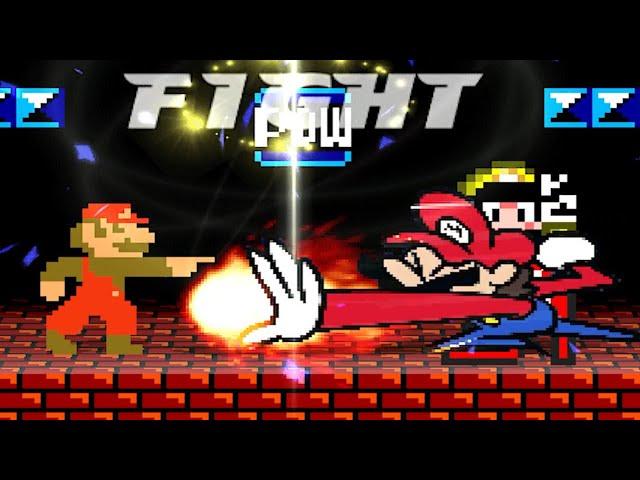 NEW MADNESS MARIO DESTROYED EVERY MARIOS & LUGIS IN MUGEN?