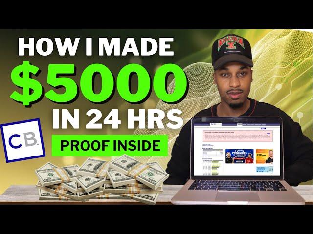 How I Made $5000 In 24 Hours With Clickbank Affiliate Marketing (PROOF INSIDE)
