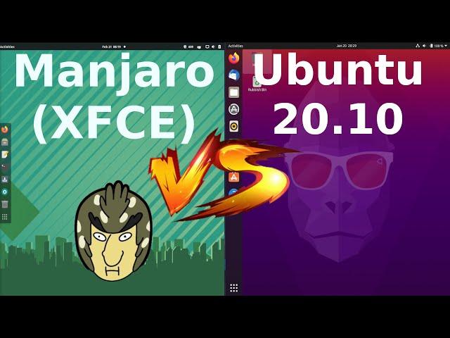 Manjaro 20.1 vs Ubuntu 20.10