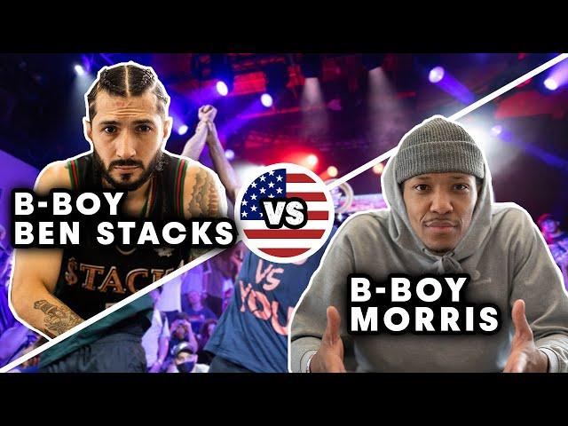 B-Boy Morris vs.  B-Boy Ben Stacks | Red Bull BC One Cypher USA 2021