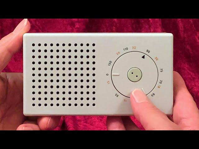 Braun 1958 transistor radio T3 up close Dieter Rams minimalism product design celebrity worship