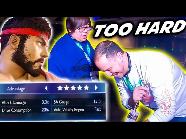 CAN STREET FIGHTER PLAYERS BEAT THE IMPOSSIBLE RYU CHALLENGE!?