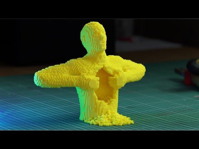 Printing a Lego Sculpture