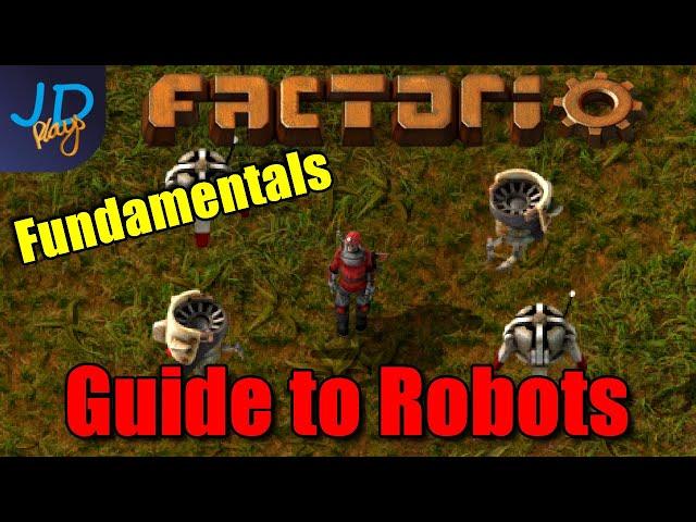 Guide to Robots Logistic and Construction drones Factorio 1.0 ️ Tutorial/Guide/How-To