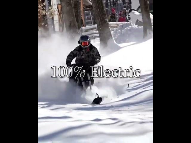 Electric snowbike ruffian send-e