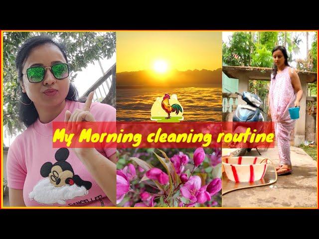 Morning cleaning routine #cleaningvlog @Sumivlogs