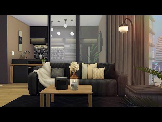 Minimalist Apartment • The Sims 4 • No CC | Speed Build