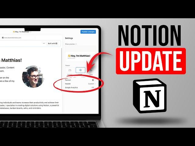 NOTION SITES ARE HERE! Everything You Need To Know