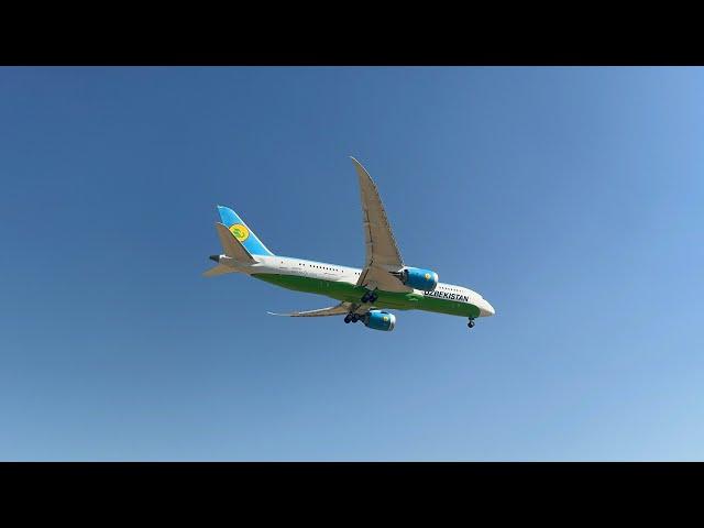 Exploring Tashkent: Boeing 787 landing into TAS airport, Art Bazaar, amazing cafe