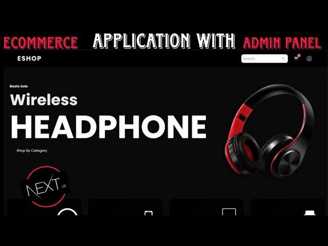 Full-Stack Ecommerce Application Using Next JS and Strapi