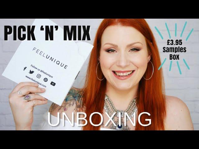 FEEL UNIQUE MARCH PICK 'N' MIX UNBOXING - 5 SAMPLES FOR £3.95