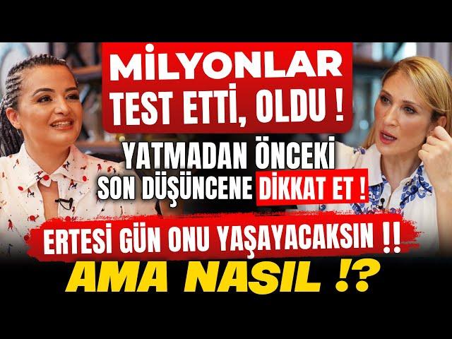 1.BÖLÜM Milyonlar TEST ETTİ‼️ Yatmadan Önceki Son Düşüncene Dikkat ‼️ Ertesi Gün Onu Yaşayacaksın‼️