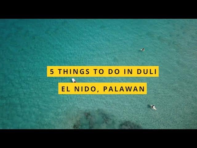 elnido.ph - Duli Beach Travel Guide