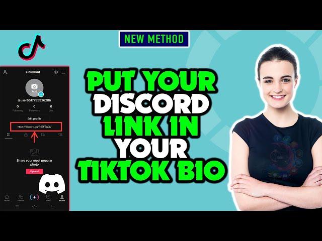 How to put your discord link in your tiktok bio 2024 | Add Discord Link To TikTok