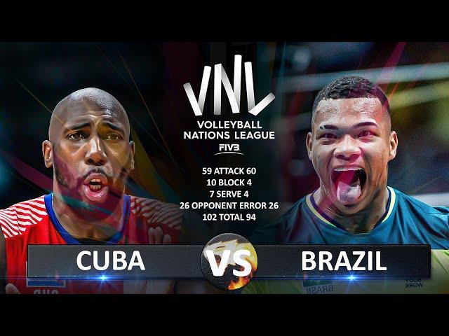 Cuba vs Brazil | Men's VNL 2024