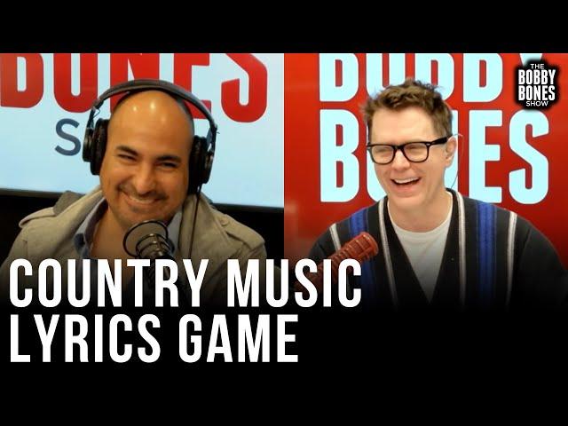 Eddie Plays Country Music Lyrics Game for Listener To Win