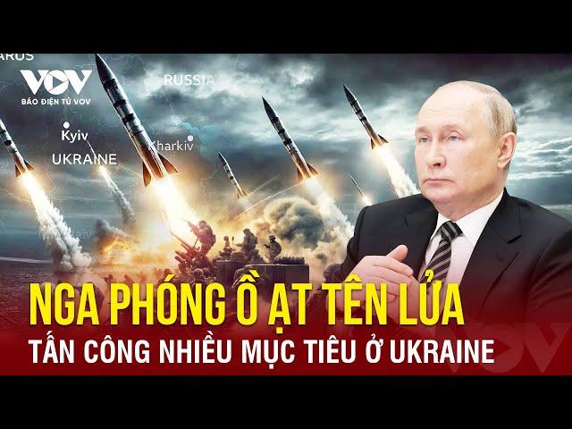 Toàn cảnh Quốc tế 26/12:Máy bay ném bom Nga phóng ồ ạt tên lửa vào Ukraine;Trung Đông lại khó lường