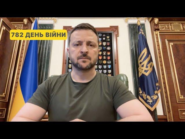 782 day of war. Address by Volodymyr Zelenskyy to Ukrainians