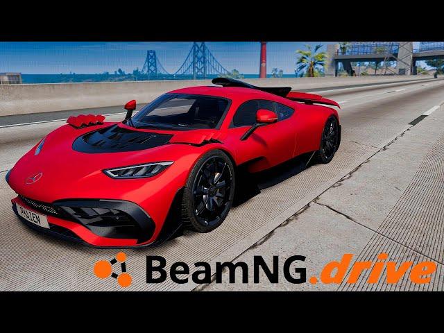 FREE Mercedes AMG One Mod For BeamNG Drive