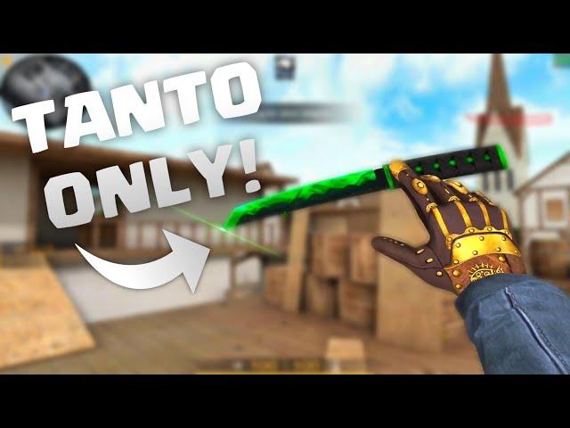 Winning A Gun Game Using Tanto Knife Only! (STANDOFF 2 Tanto Malachite Gameplay)