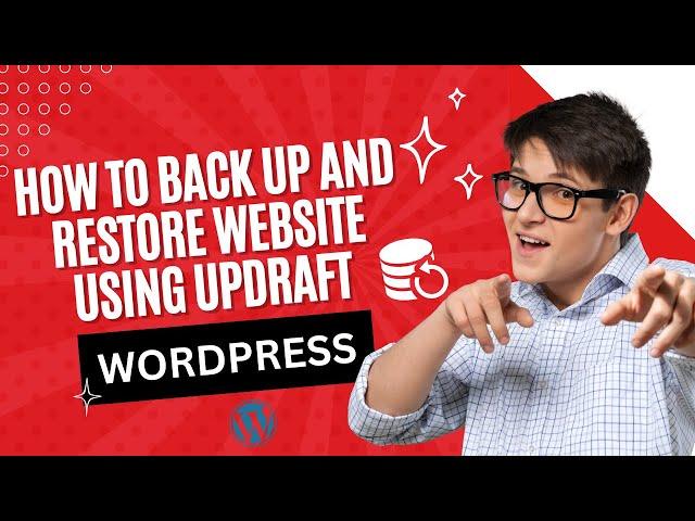 How to back up and restore website using Updraft in 2024| Updraft 2024