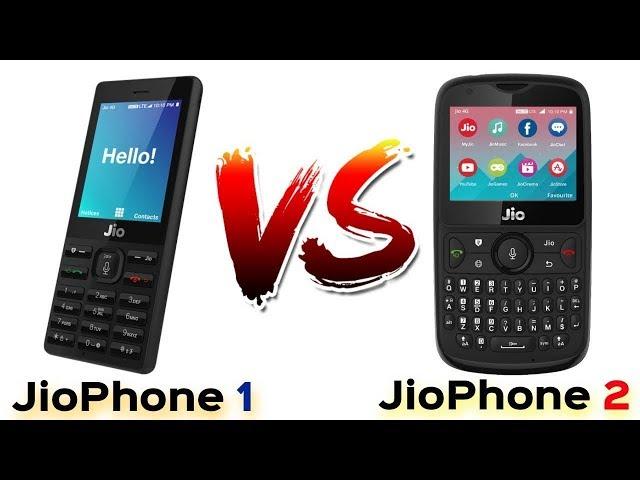 JioPhone 2 vs JioPhone 1| Detailed Comparison | Jio Monsoon Hungama Offer